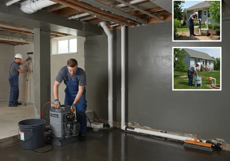 Basement Waterproofing and Flood Prevention process in Kure Beach, NC